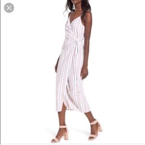 WAYF wrap dress